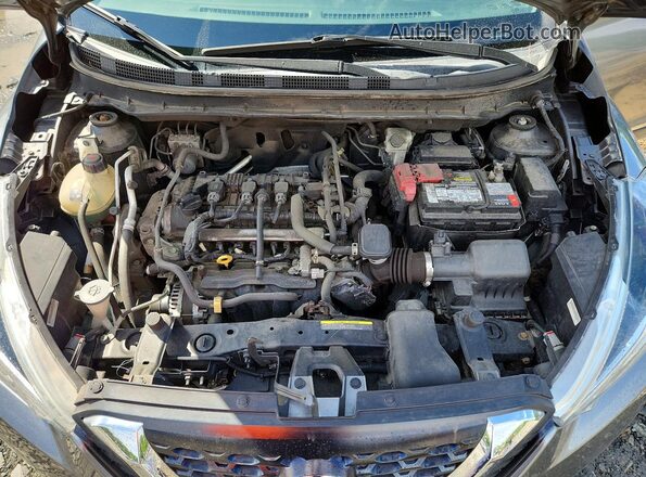 3N1CP5CU4JL510895 2018 NISSAN KICKS Black ძრავის განყოფილების ხედი