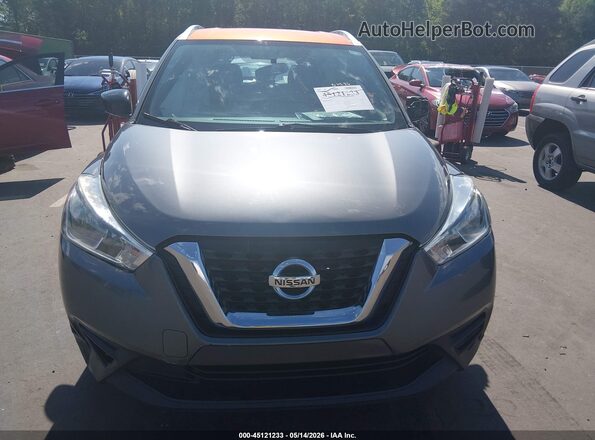 3N1CP5CU4JL514817 2018 NISSAN KICKS Gray ხელსაწყოთა პანელის ხედი