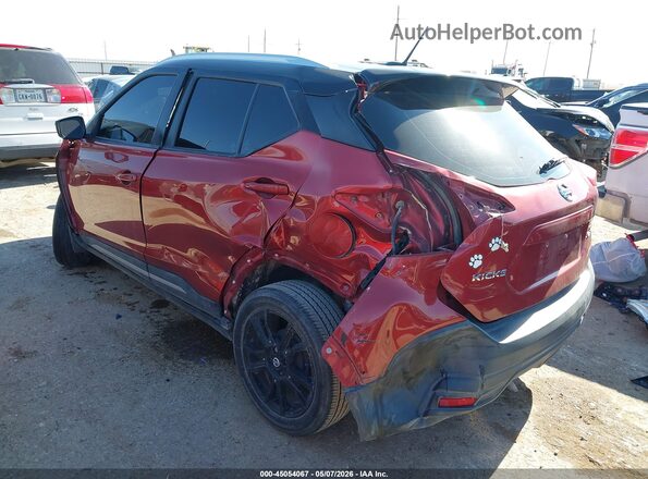 3N1CP5CU4KL516634 2019 NISSAN KICKS Maroon Tył lewy
