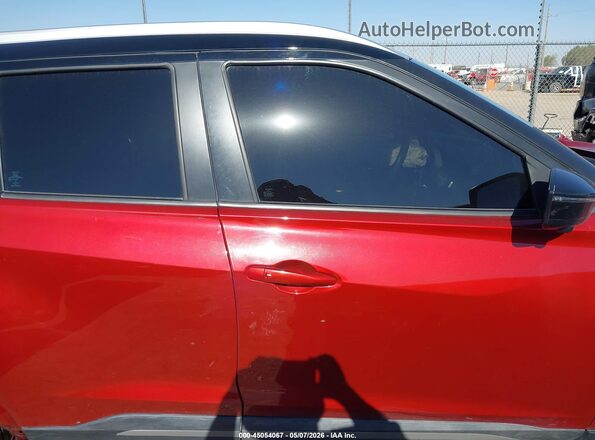 3N1CP5CU4KL516634 2019 NISSAN KICKS Maroon Widok wnętrza z tyłu
