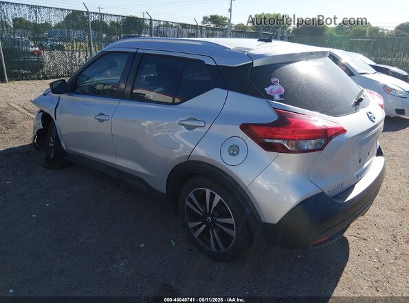 3N1CP5CU5JL509447 2018 NISSAN KICKS Silver Tył lewy
