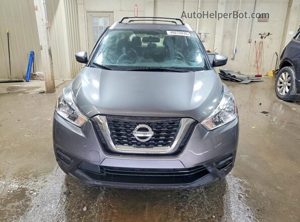 3N1CP5CU5KL503293 2019 NISSAN KICKS Gray Widok z przodu