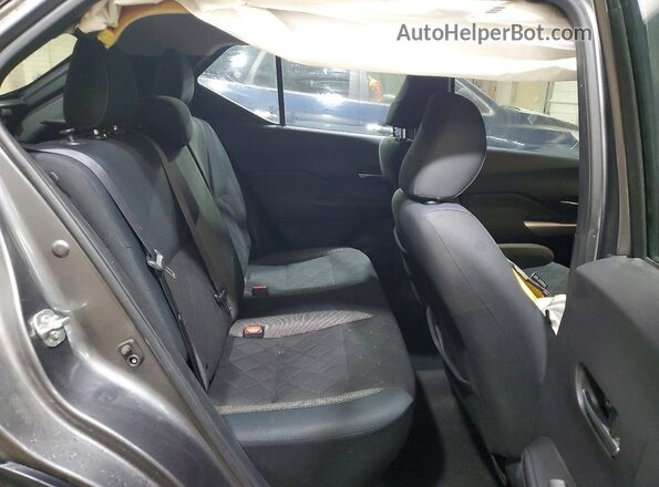 3N1CP5CU5KL503293 2019 NISSAN KICKS Gray Widok wnętrza z tyłu