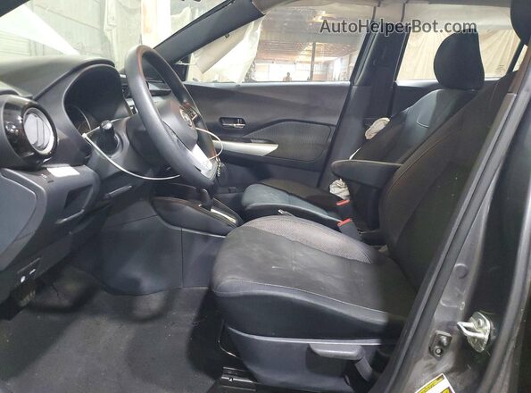 3N1CP5CU5KL503293 2019 NISSAN KICKS Gray Widok wnętrza z przodu