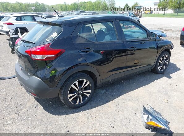 3N1CP5CU5KL549562 2019 NISSAN KICKS Черный Задняя правая четверть