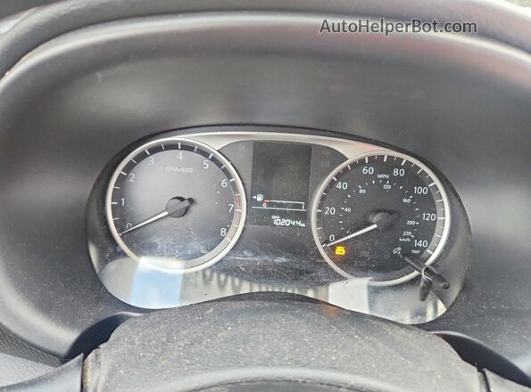 3N1CP5CU6KL520863 2019 NISSAN KICKS White Instrument cluster view