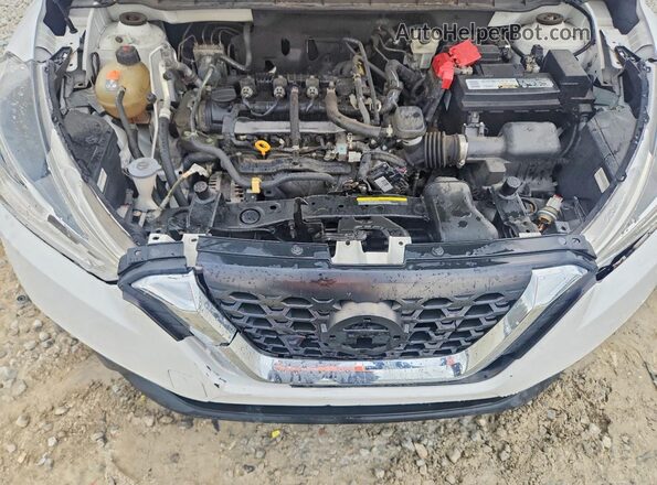 3N1CP5CU6KL520863 2019 NISSAN KICKS White Engine compartment view