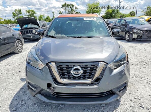 3N1CP5CU6KL555998 2019 NISSAN KICKS Gray Vista frontal