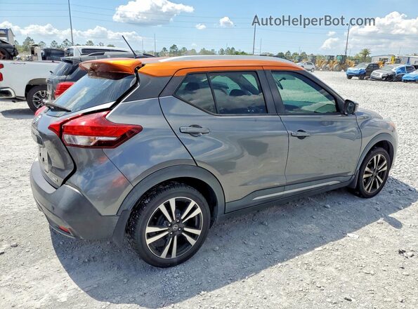 3N1CP5CU6KL555998 2019 NISSAN KICKS Gray Trasero derecho