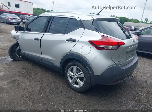 3N1CP5CU6KL565091 2019 NISSAN KICKS Серебряный Задняя левая четверть