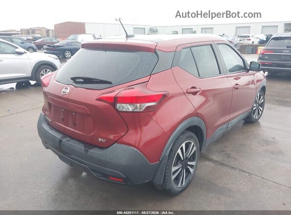 3N1CP5CU7JL509336 2018 NISSAN KICKS Бордовый Задняя правая четверть