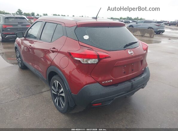 3N1CP5CU7JL509336 2018 NISSAN KICKS Бордовый Задняя левая четверть