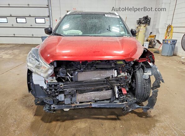 3N1CP5CU7JL527755 2018 NISSAN KICKS Red Вид спереду