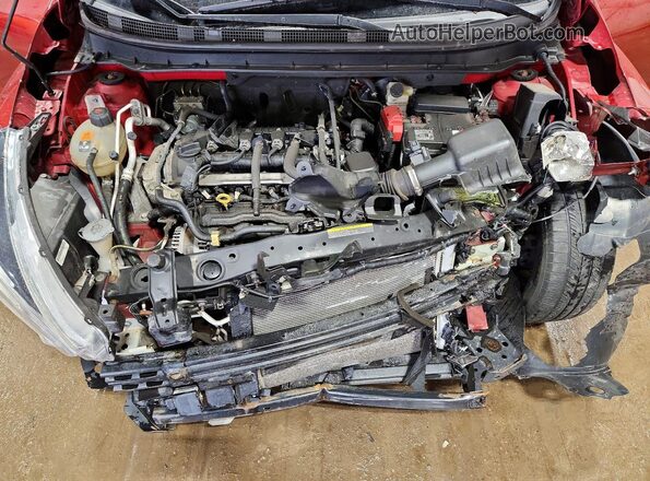 3N1CP5CU7JL527755 2018 NISSAN KICKS Red Вид підкапотного простору