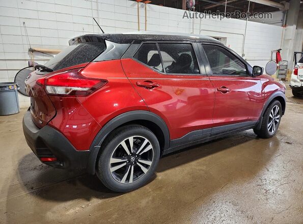 3N1CP5CU7JL527755 2018 NISSAN KICKS Red Задня права чверть