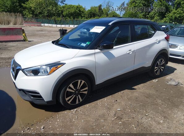 3N1CP5CU7JL540649 2018 NISSAN KICKS White 