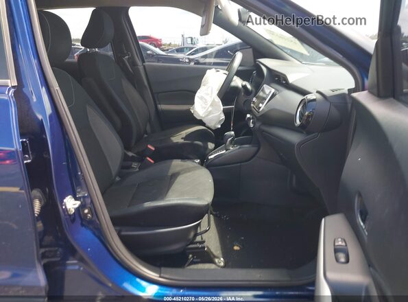 3N1CP5CU7JL542885 2018 NISSAN KICKS Blue Սալոնի դիմացի տեսք