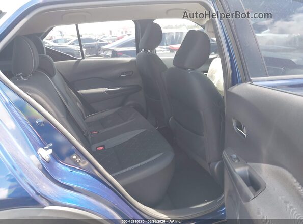 3N1CP5CU7JL542885 2018 NISSAN KICKS Blue VIN կոդի պիտակի տեսք