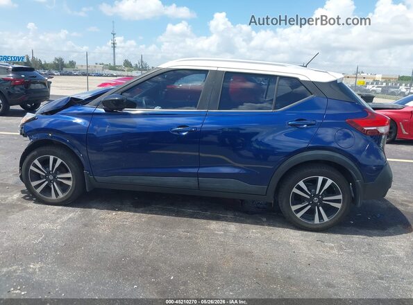 3N1CP5CU7JL542885 2018 NISSAN KICKS Blue 