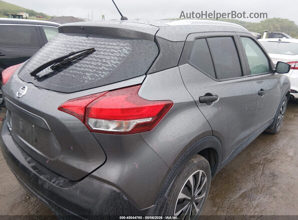 3N1CP5CU7KL496332 2019 NISSAN KICKS Gray Trasero derecho
