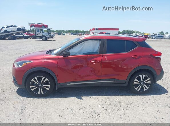 3N1CP5CU7KL549773 2019 NISSAN KICKS Red 360 interior view