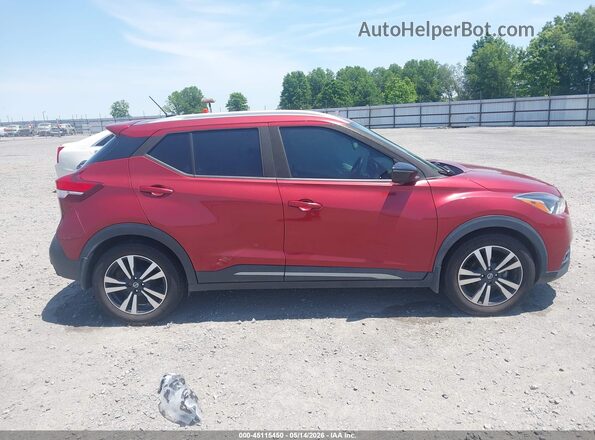 3N1CP5CU7KL549773 2019 NISSAN KICKS Red Rear interior view