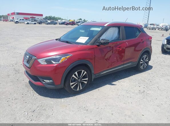 3N1CP5CU7KL549773 2019 NISSAN KICKS Red Front left