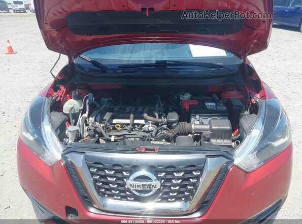 3N1CP5CU7KL549773 2019 NISSAN KICKS Red Rear view