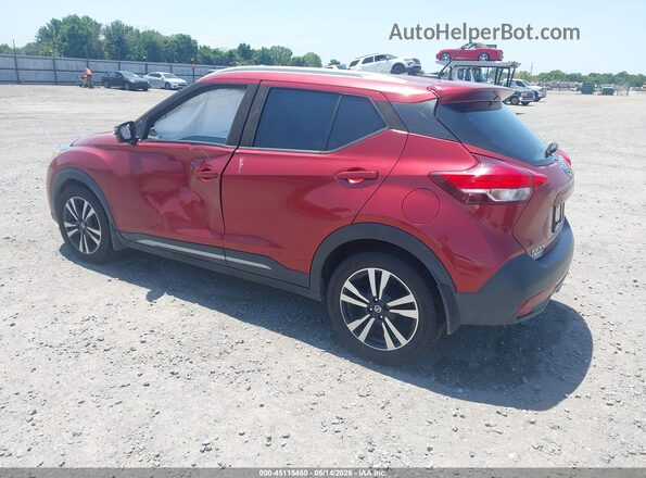 3N1CP5CU7KL549773 2019 NISSAN KICKS Red Rear left