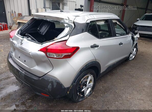 3N1CP5CU7KL566105 2019 NISSAN KICKS Silver Հետևի աջ