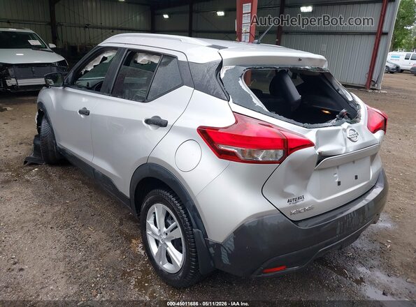 3N1CP5CU7KL566105 2019 NISSAN KICKS Silver Հետևի ձախ