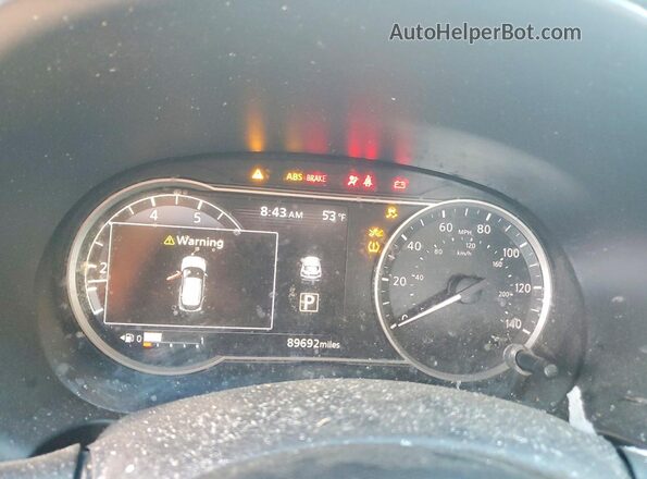 3N1CP5CU8JL528994 2018 NISSAN KICKS Silver Widok zestawu wskaźników