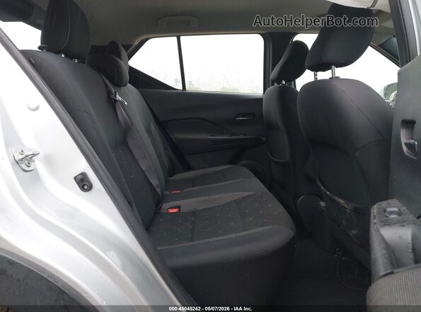 3N1CP5CU9KL541576 2019 NISSAN KICKS Silver Vista de la etiqueta del VIN