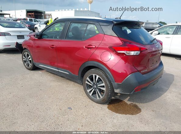 3N1CP5CUXKL477354 2019 NISSAN KICKS Red Rear left