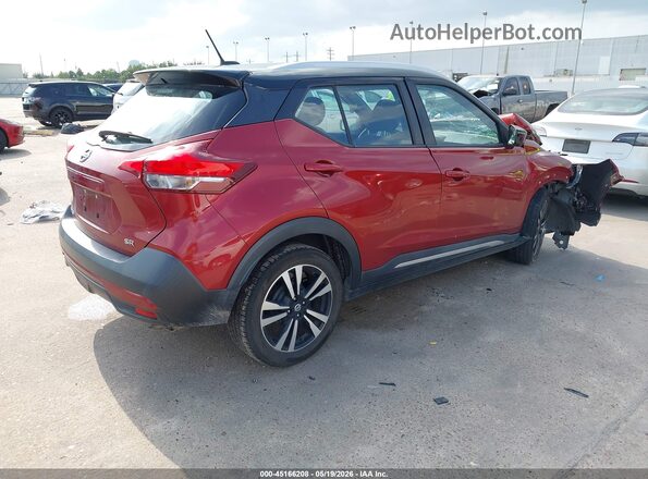 3N1CP5CUXKL477354 2019 NISSAN KICKS Red Rear right