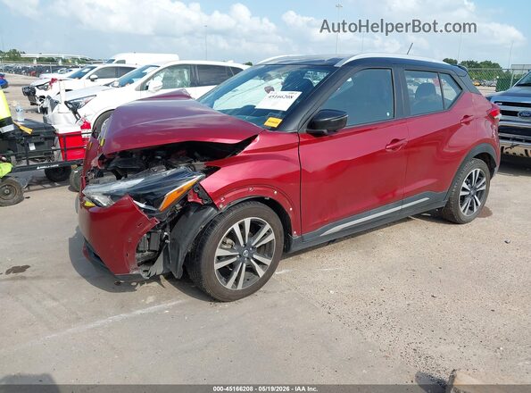 3N1CP5CUXKL477354 2019 NISSAN KICKS Red Front left