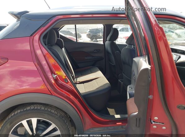 3N1CP5CUXKL477354 2019 NISSAN KICKS Red VIN sticker view