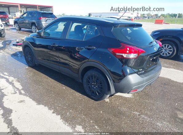 3N1CP5CUXKL559259 2019 NISSAN KICKS Черный Задняя левая четверть