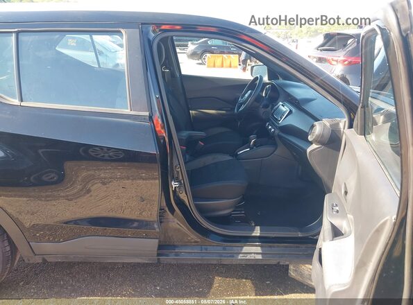 3N1CP5CUXKL559259 2019 NISSAN KICKS Черный Вид салона спереди