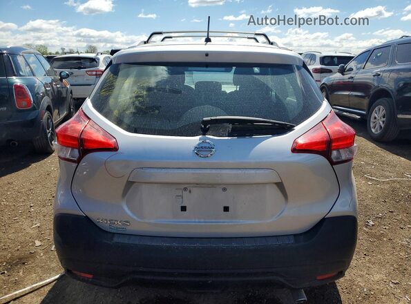 3N1CP5CUXKL563229 2019 NISSAN KICKS Silver Vista trasera