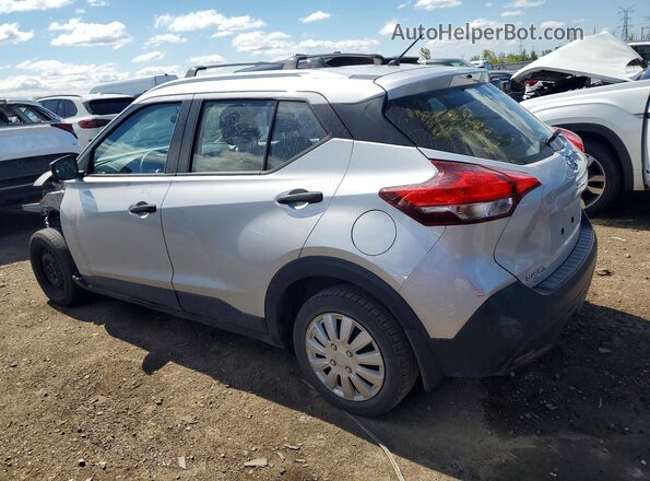 3N1CP5CUXKL563229 2019 NISSAN KICKS Silver Trasero izquierdo