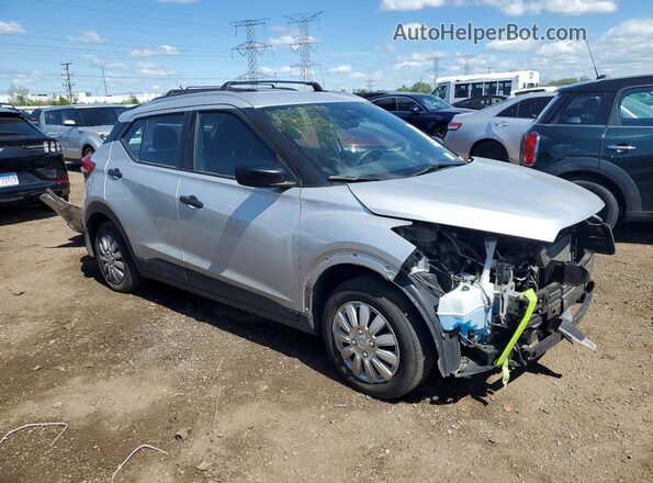 3N1CP5CUXKL563229 2019 NISSAN KICKS Silver Delantero derecho