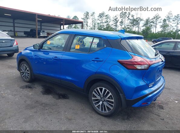3N1CP5CV0ML484146 2021 NISSAN KICKS Blue 