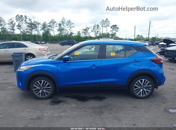 3N1CP5CV0ML484146 2021 NISSAN KICKS Blue 