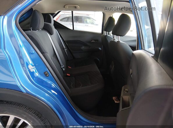 3N1CP5CV0ML526105 2021 NISSAN KICKS Blue Вид наклейки з VIN-кодом