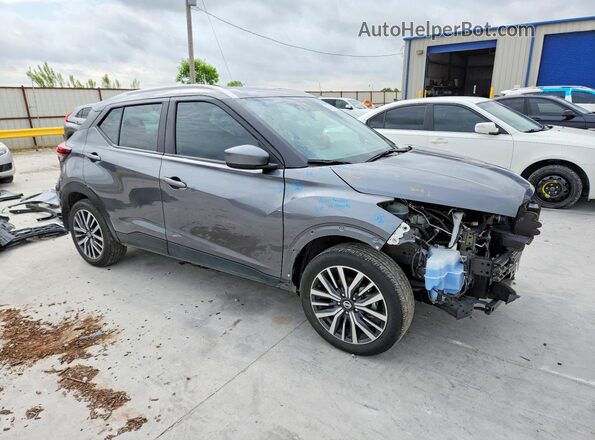 3N1CP5CV0ML545818 2021 NISSAN KICKS Gray Առջևի աջ