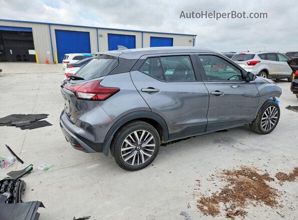 3N1CP5CV0ML545818 2021 NISSAN KICKS Gray Հետևի աջ