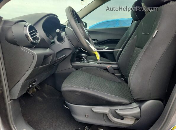 3N1CP5CV0ML545818 2021 NISSAN KICKS Gray Սալոնի դիմացի տեսք