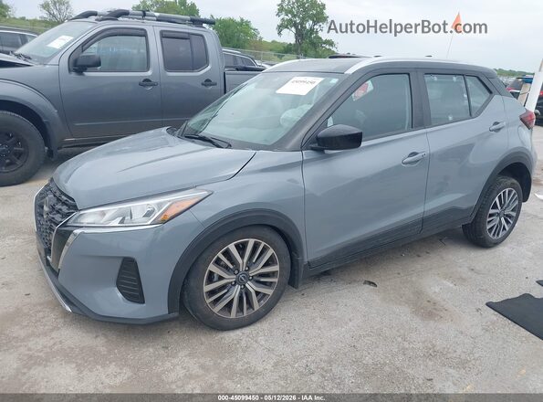 3N1CP5CV0PL545094 2023 NISSAN KICKS Light Blue Передня ліва чверть