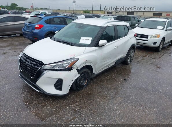 3N1CP5CV0PL569332 2023 NISSAN KICKS White Vista tres cuartos delantera izquierda